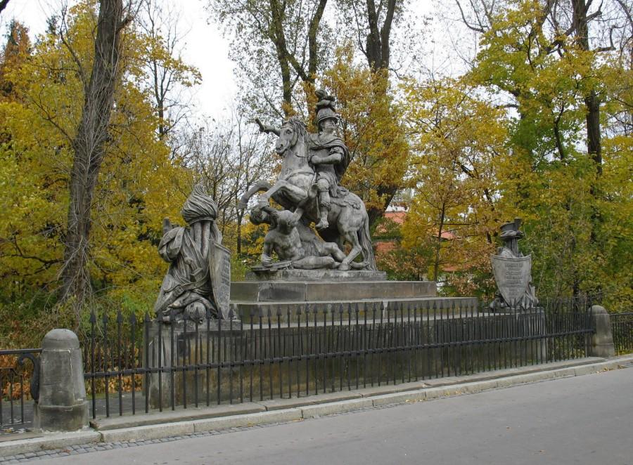 Agrykola - Pomnik Jana III Sobieskiego