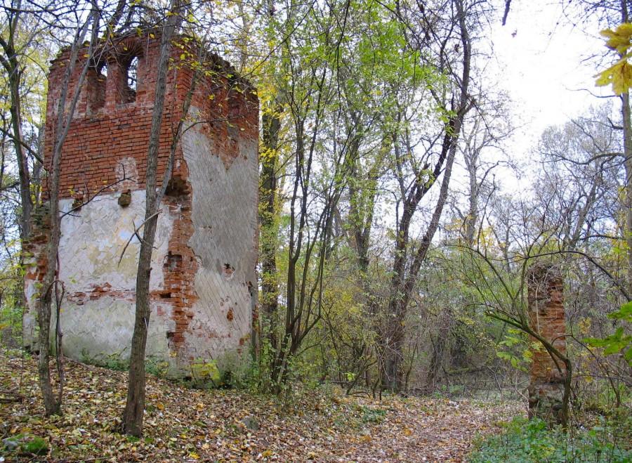Morysin - ruiny Domu Dozorcy