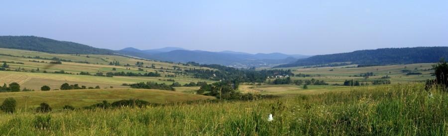 Panorama w Chyrowej