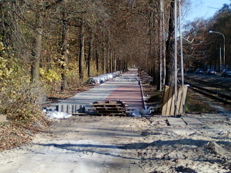 Budowana DDR na Konstantynowskiej