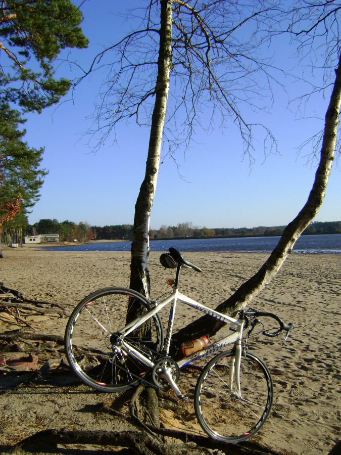 W Sielpi---Dema na plaży sie smaży