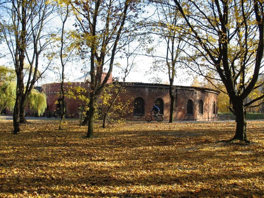 Fort Władimir od strony parku