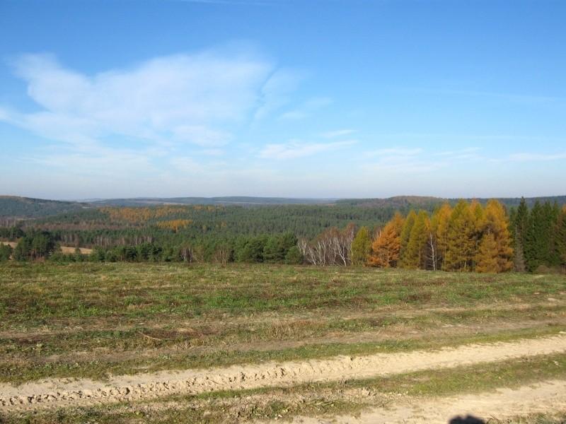 Piękna jesień na Pogórzu.