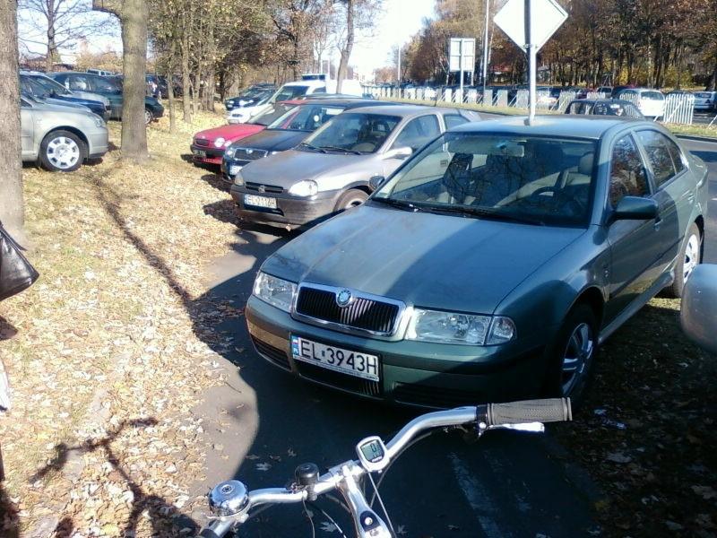 Droga rowerowo-parkingowa