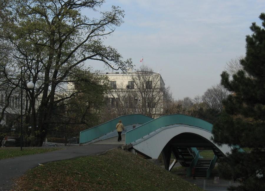 Kładka przy ul. Górnośląskiej