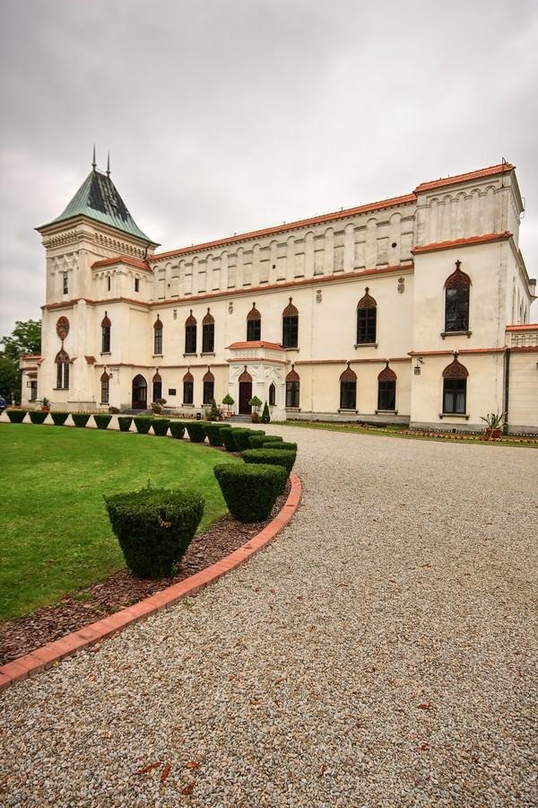 Przecław, zamek.