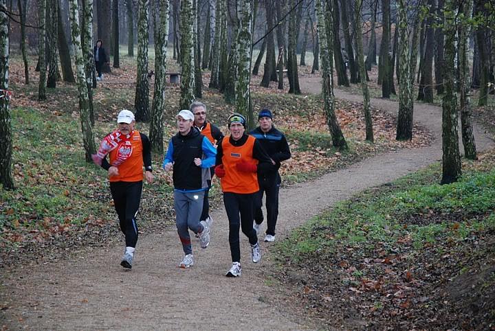 Sztafeta Niepodległości - na 5-cio km pętelce