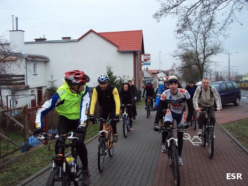 Grupa rowerowa na Ogólnej