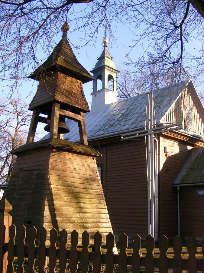 Kościół w Krośnie- szlak architektury drewnianej