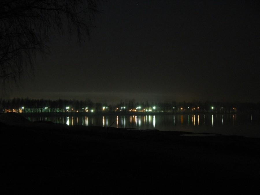 Pogoria wieczorową porą