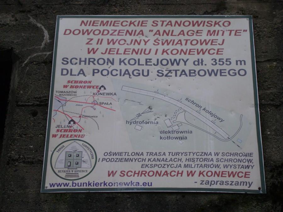 Bunkrowa tablica informacyjna