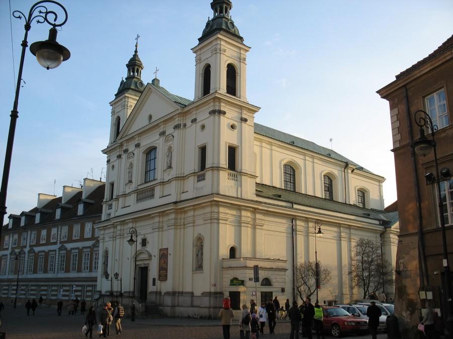 Kościół Paulinów i kram z cygarami