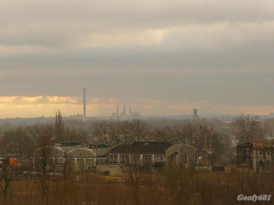 Widok z hałdy.