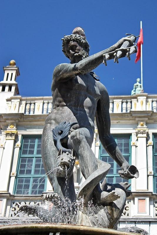 Fontanna Neptun w Gdańsku