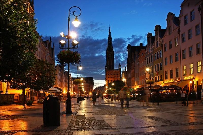 Sare miasto w Gdańsku