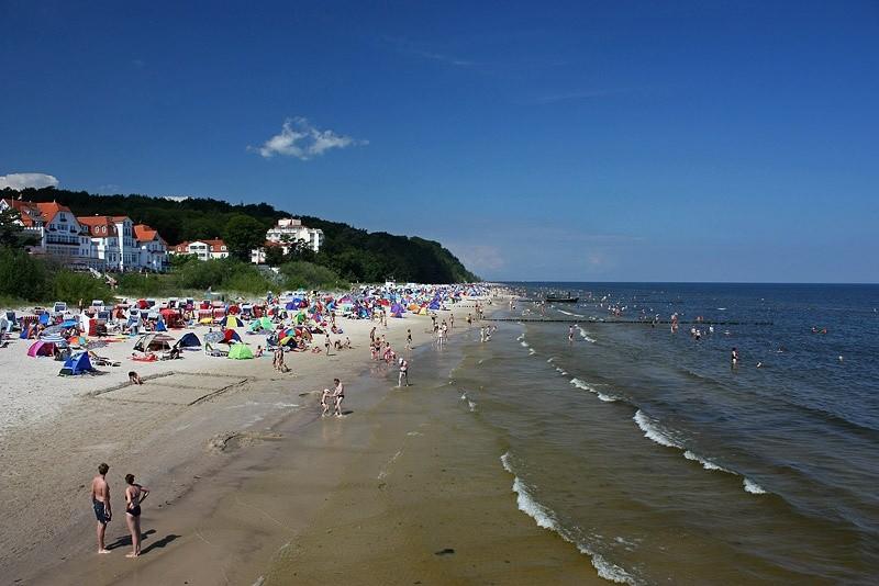 Plaża w miejscowości Basin