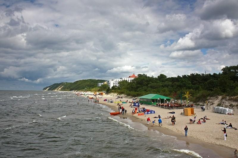 Plaża w Międzyzdrojach
