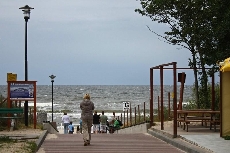 Plaża w Międzyzdrojach