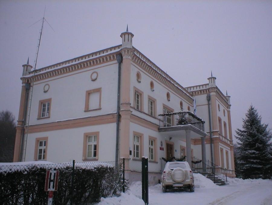 PAŁAC AUGUSTA ABBEGA W ZIMOWEJ SZACIE