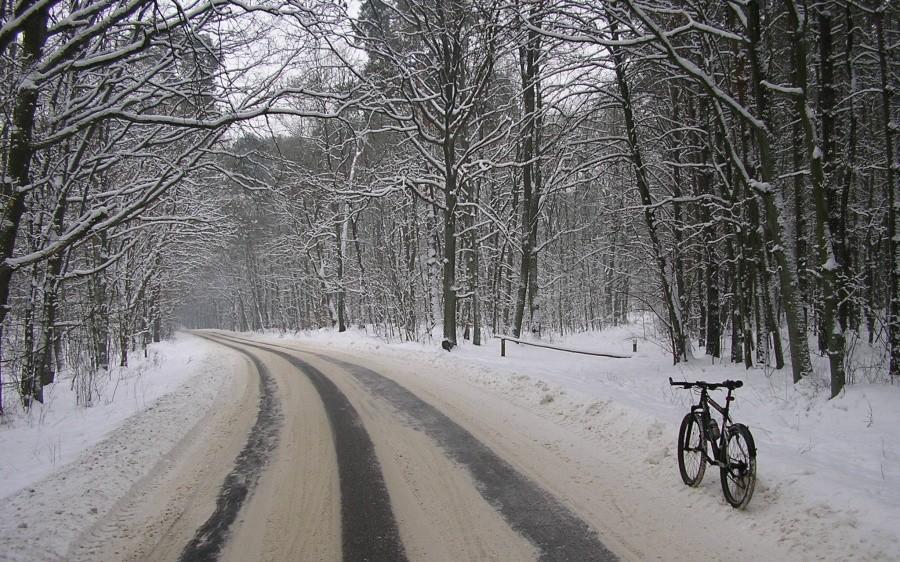 Chwila postoju na rozgrzanie zamarzających stóp