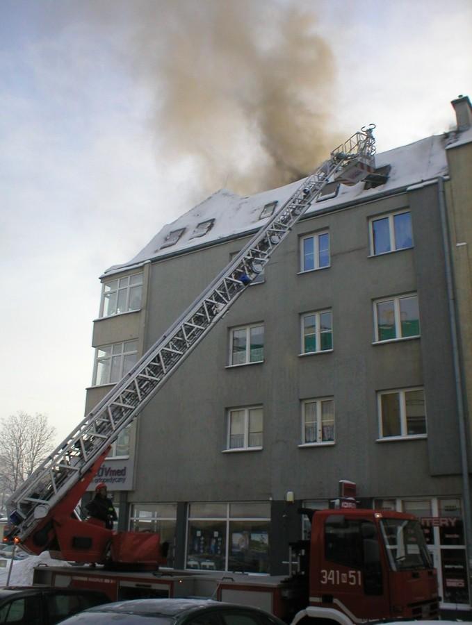 POŻAR NA BAŁUCKIEGO