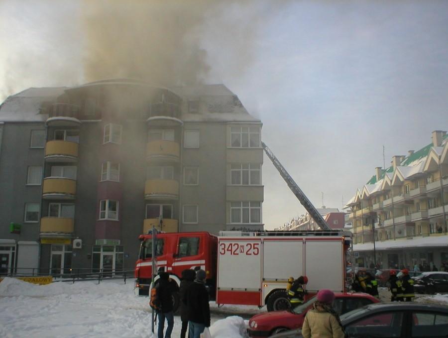 POŻAR NA BAŁUCKIEGO