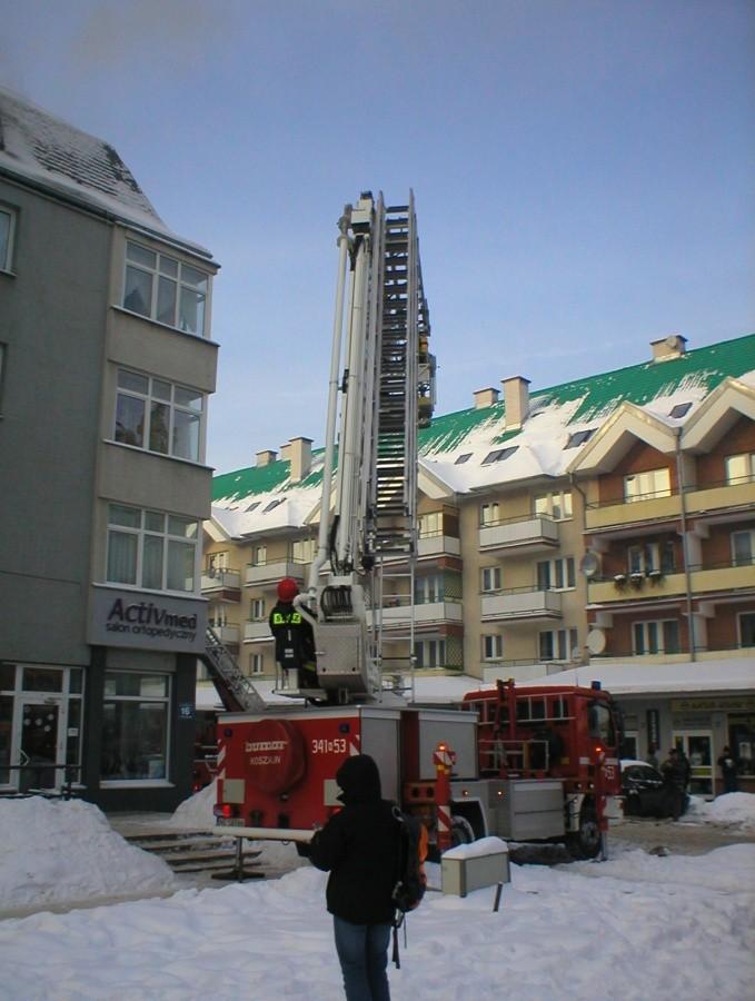 POŻAR NA BAŁUCKIEGO