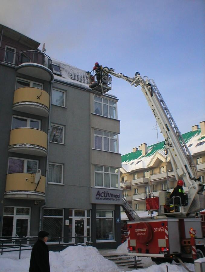 POŻAR NA BAŁUCKIEGO