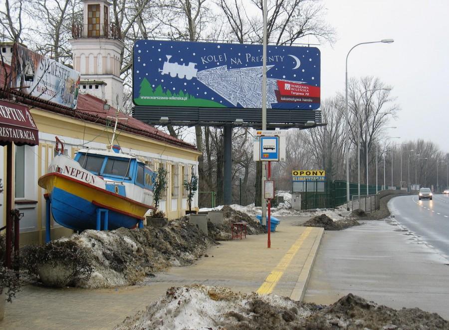 Knajpka Neptun przy Wale Miedzeszyńskim