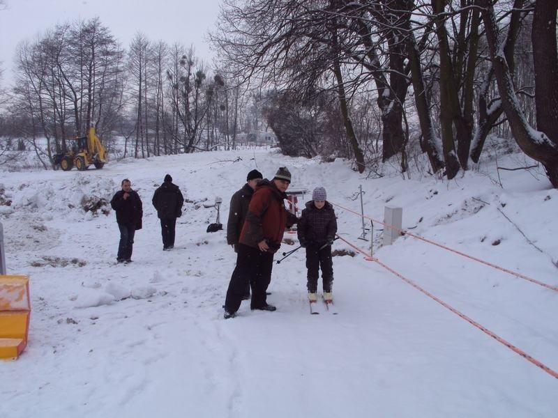 Góra Chrobrego - inauguracja małego wyciągu.
