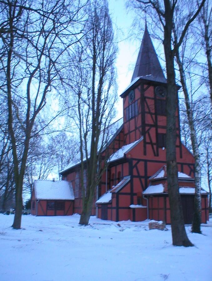 KIEZMARK-ODNOWIONY XVIII w. KOŚCIÓŁ P.W. MATKI BOSKIEJ CZĘSTOCHOWSKIEJ