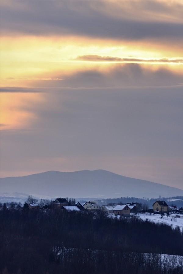 Widok na góry, Nowy Wiśnicz.