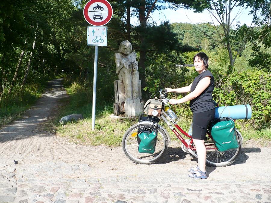 Szlak rowerowy "Wokół bagnistego terenu Ahlbeck"