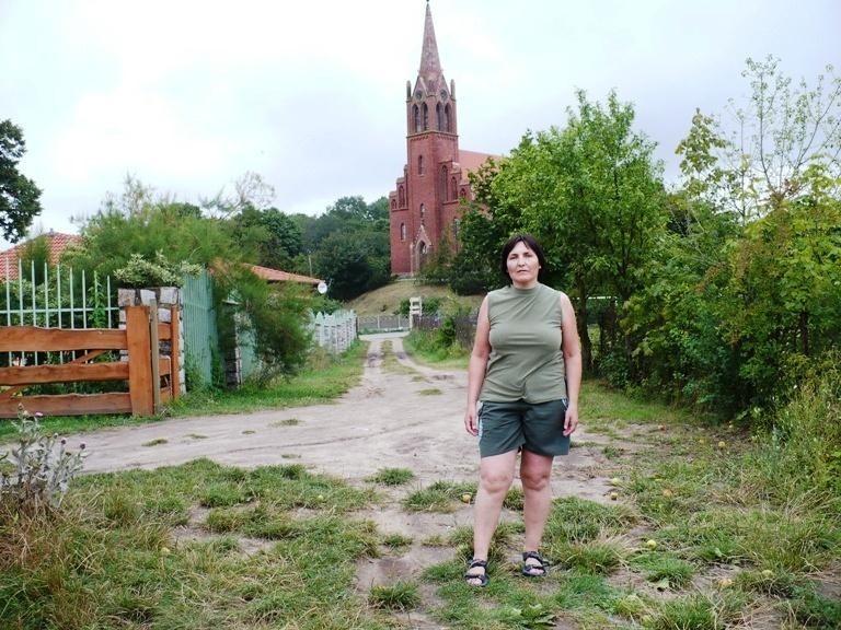 Lubin 81 m n.p.m - kościół neogotycki z XIX w.
