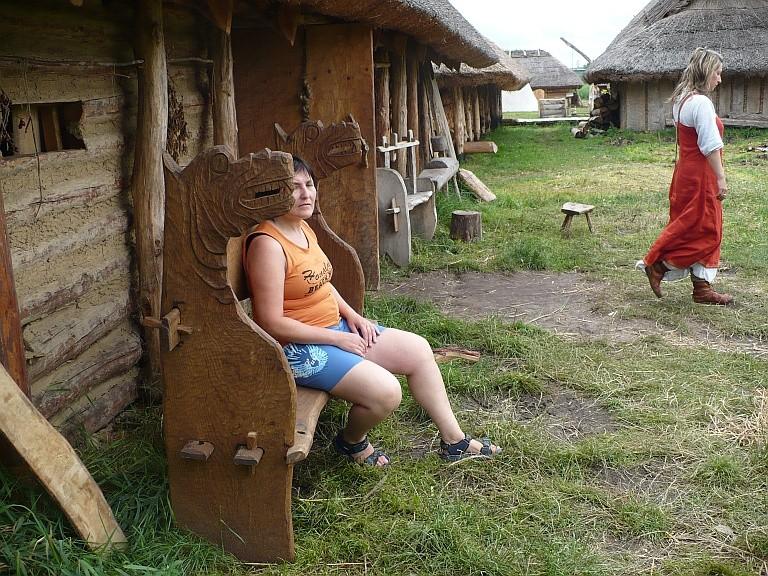 Piękne chaty w muzeum na Wolinie