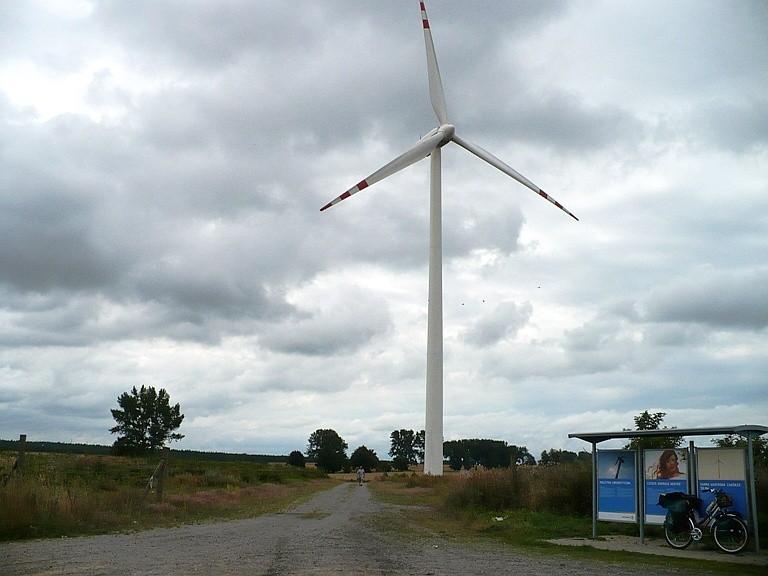 Farma wiatrowa w Zagórzu