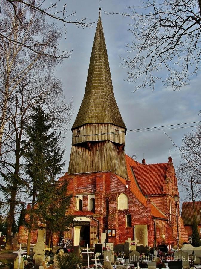 Kościół p.w. Matki Boskiej w Kończewicach.