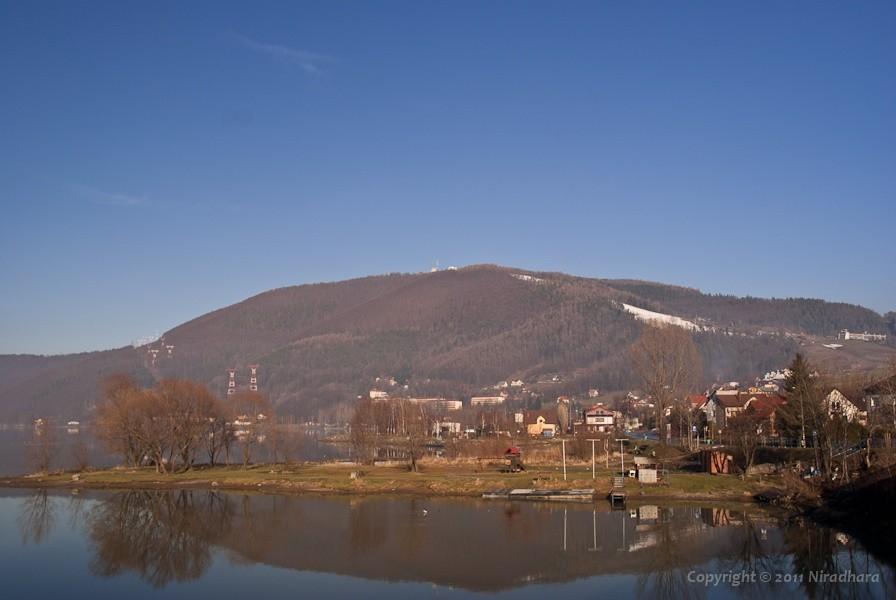 śnieg na górze Żar