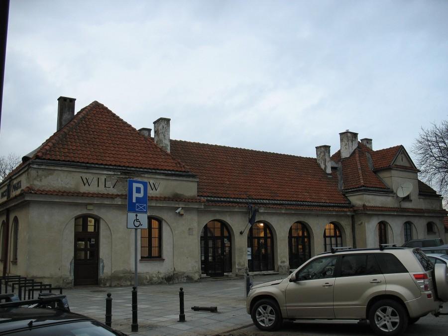 Wilanów - dworzec wąskotorówki