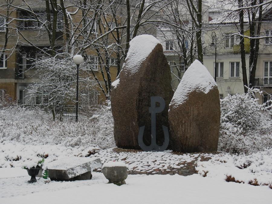 Park Dreszera - Pomnik "Mokotów Walczący 1944"