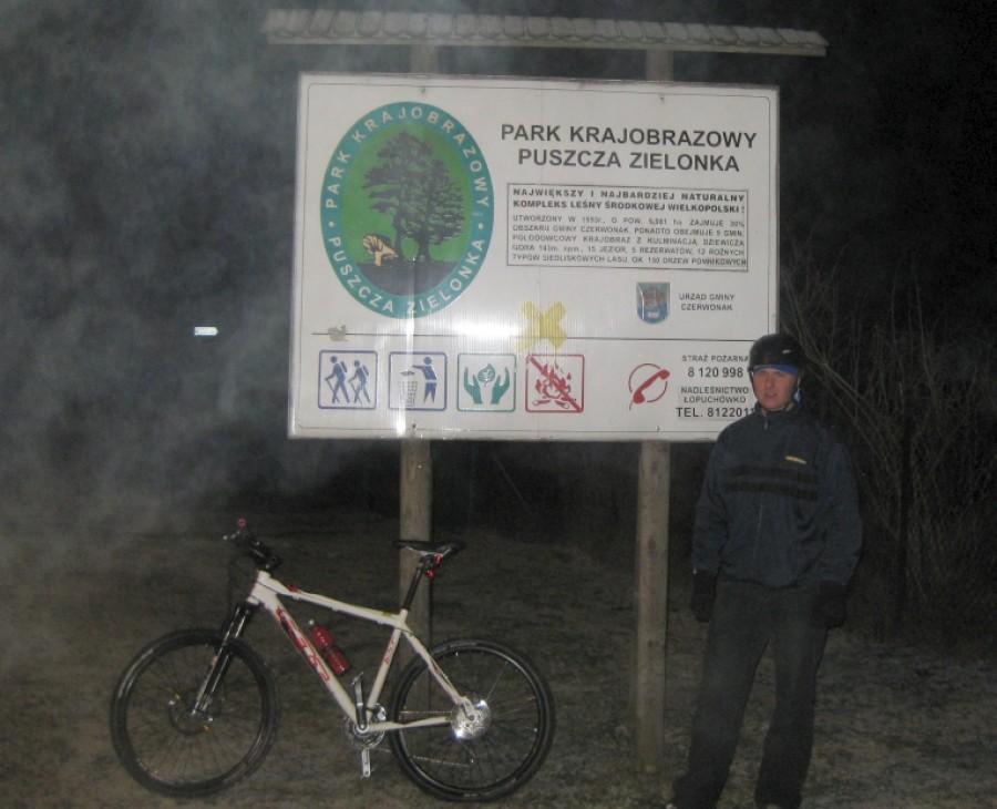 Przed "bramą" puszczy.
