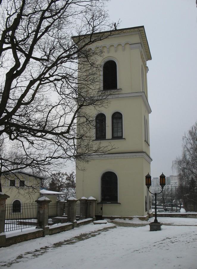 Służew - dzwonnica kościoła św. Katarzyny