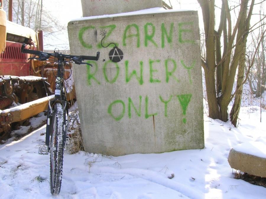 czarne rowery only