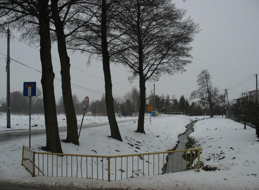 Łady - osiedle przy stawie