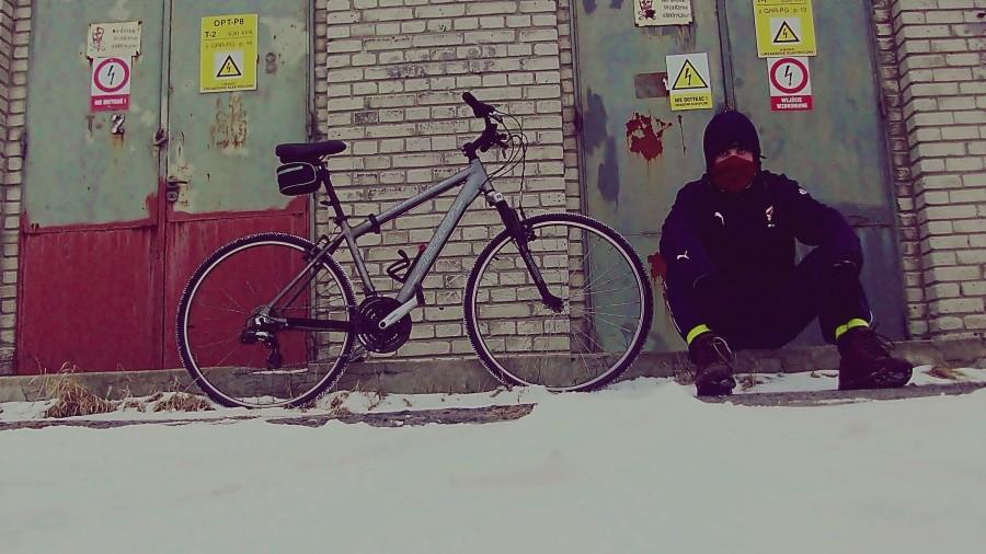 Ja i rower na trafo