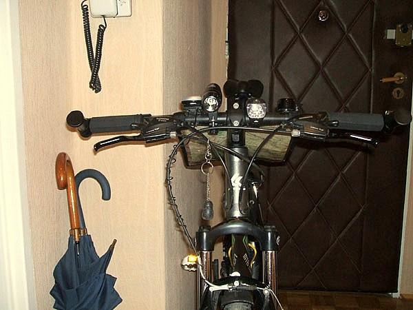 rower z przodu