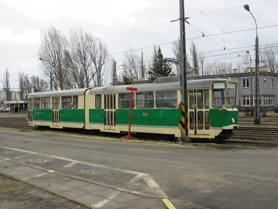 Poznański tramwaj w Warszawie