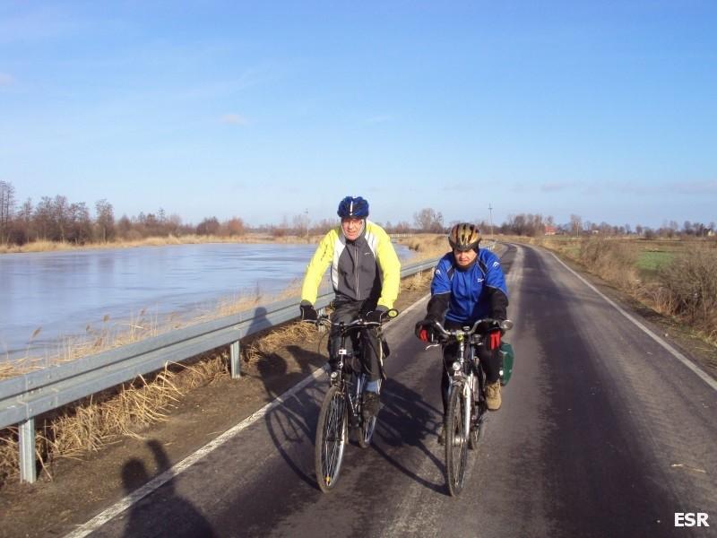 Mirek i Marian nad Nogatem
