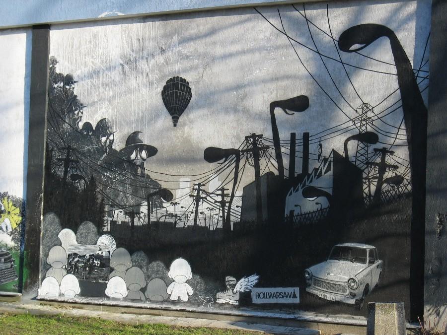 Mural przy Parku Zachodnim