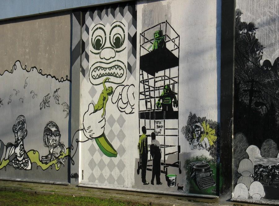 Mural przy Parku Zachodnim